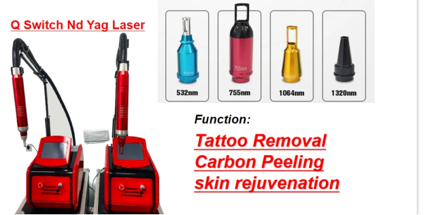 Quale prodotto dovresti scegliere per la rimozione del tatuaggio? OW-D1 Q switch nd yag laser è la scelta economica.