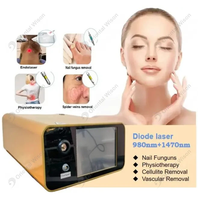 980nm+1470nmdiiode Laser Lipolysis Machine